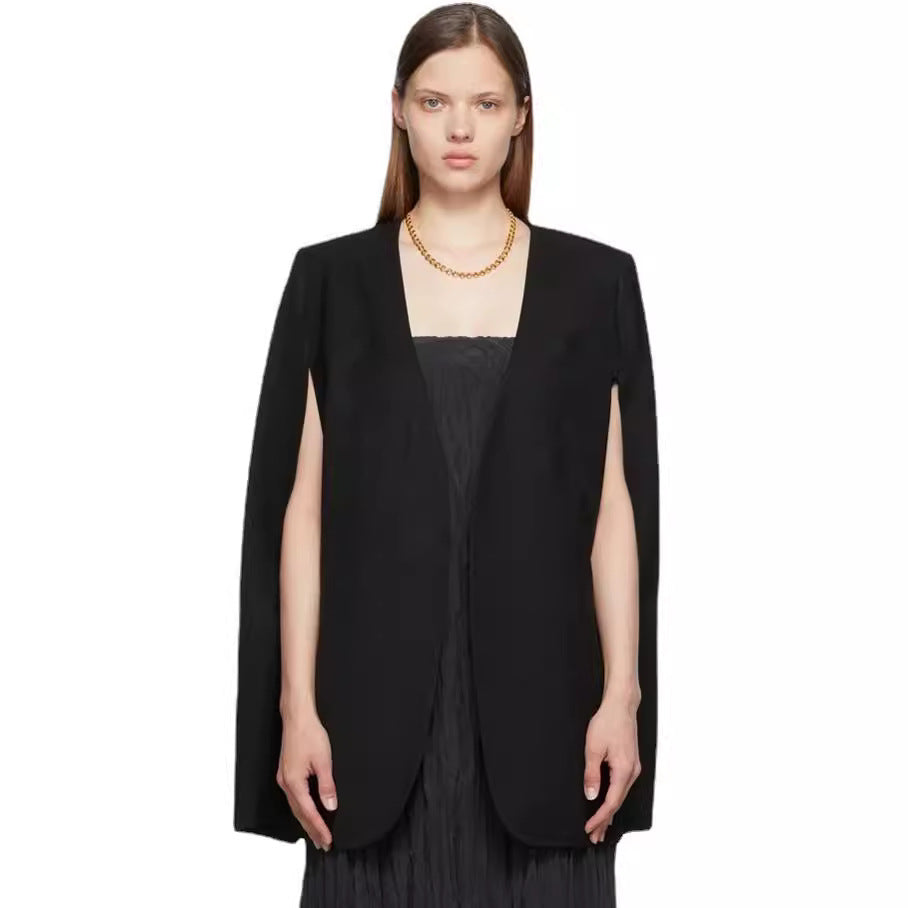 Damen Cape-Blazer mit offenem Fall und seitlichen Arm-Schlitzen Shop Nory