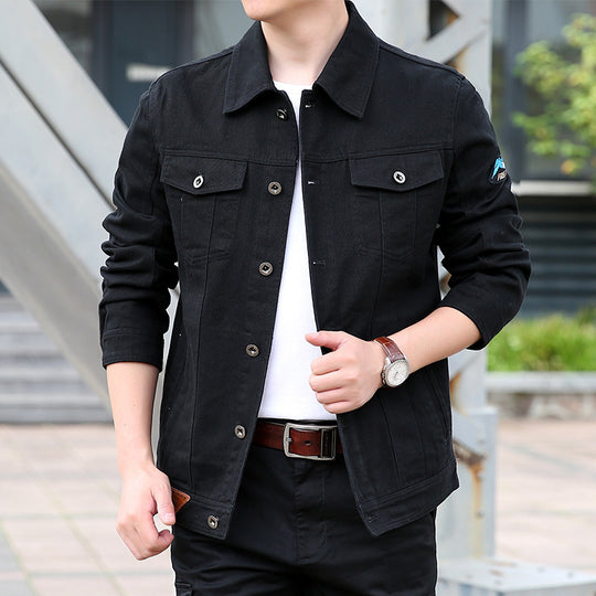 Herren Modische Jeanjacke Shop Nory