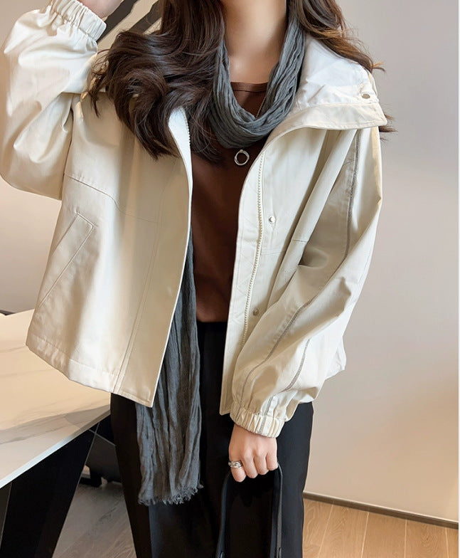 Damen Modische Übergangsjacke mit praktischen Taschen Shop Nory