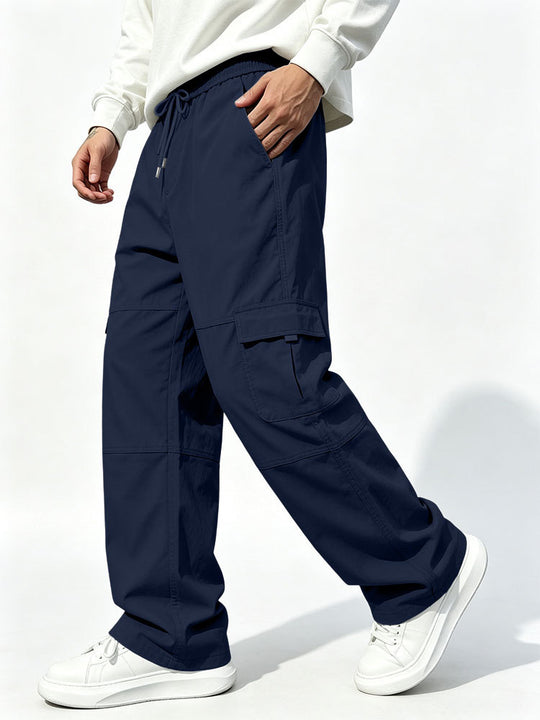 Herren Cargohose mit weitem Schnitt und elastischem Bund Shop Nory
