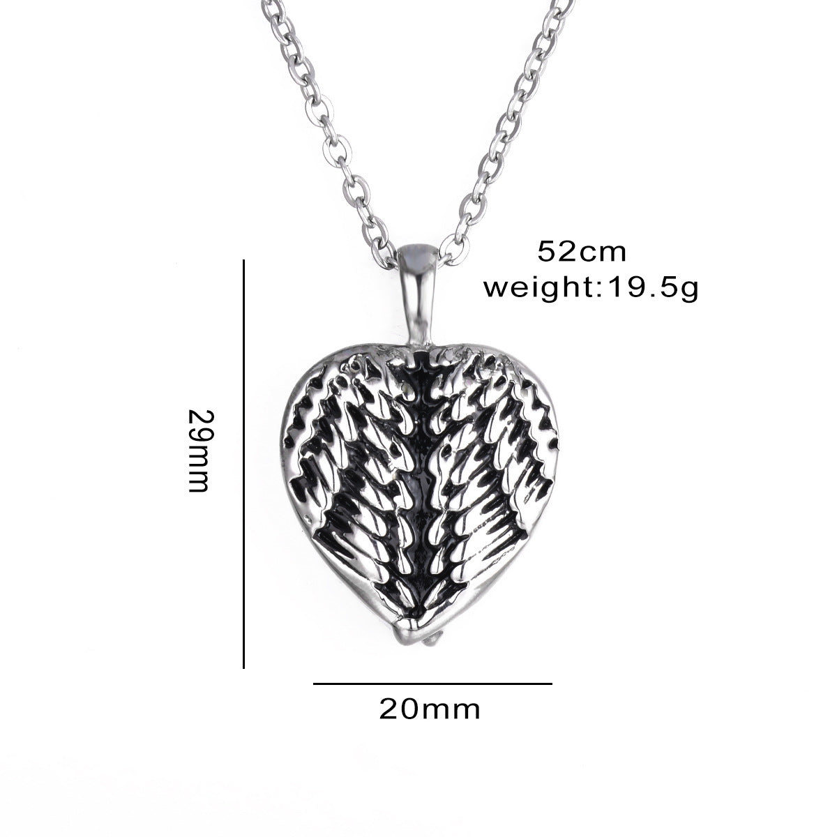 Damen Herzanhänger mit filigranem Design und persönlicher Gravur Shop Nory