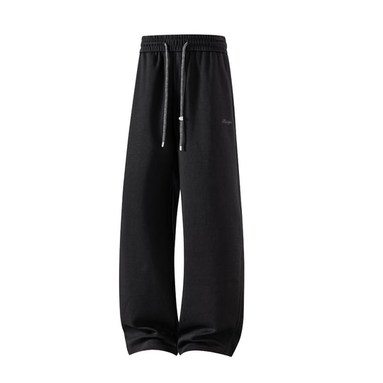 Unisex Baumwoll-Jogginghose mit weitem Bein und Kordelzug Shop Nory