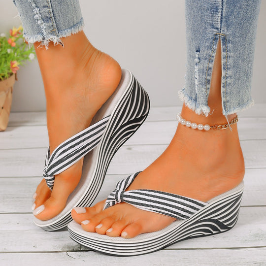 Damen Keil-Flip-Flops