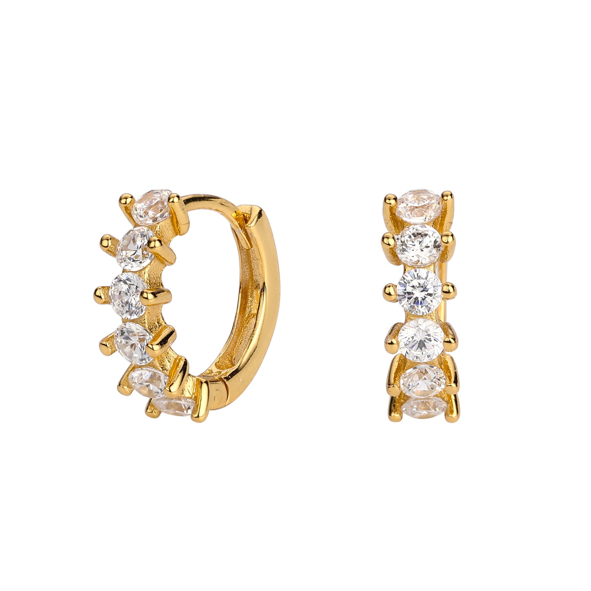 Damen Ohrhänger mit funkelnden Zirkonia und elegantem Design Shop Nory
