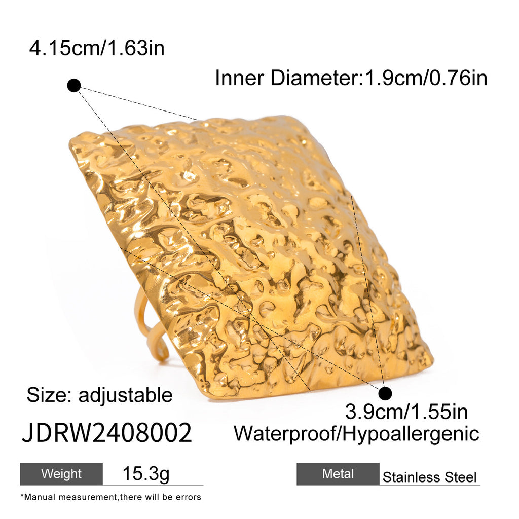 Damen Offener Ring mit Herzdesign und verstellbarer Größe Shop Nory