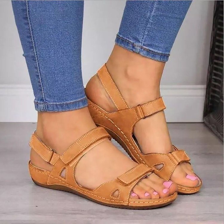 Damen Komfortable und stilvolle Sandalen mit verstellbaren Riemen