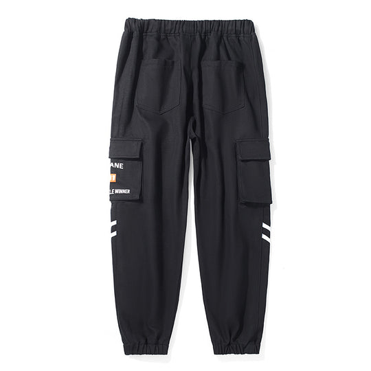 Herren Urbanes Camouflage-Jogger mit Utility-Taschen und elastischem Knöchelsaum Shop Nory