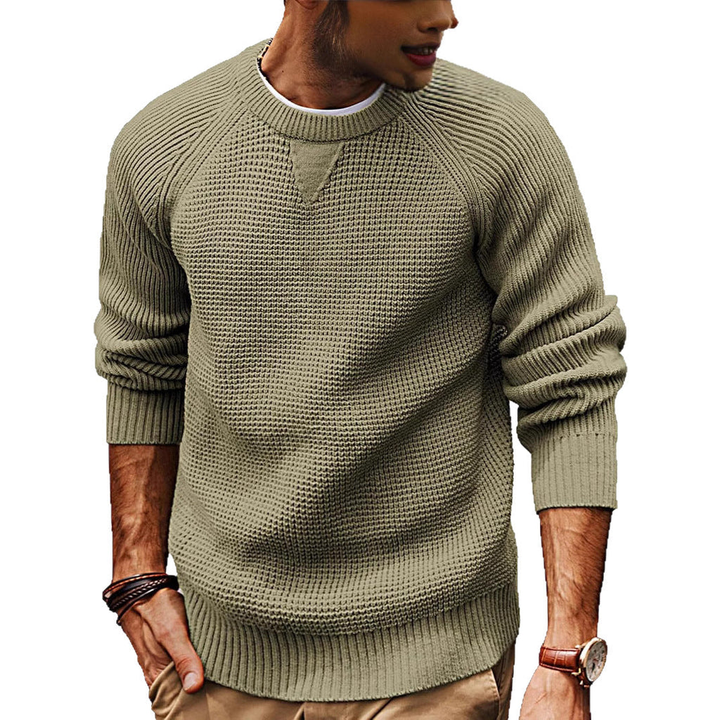 Herren strukturiertes Pullover mit lässigem Schnitt