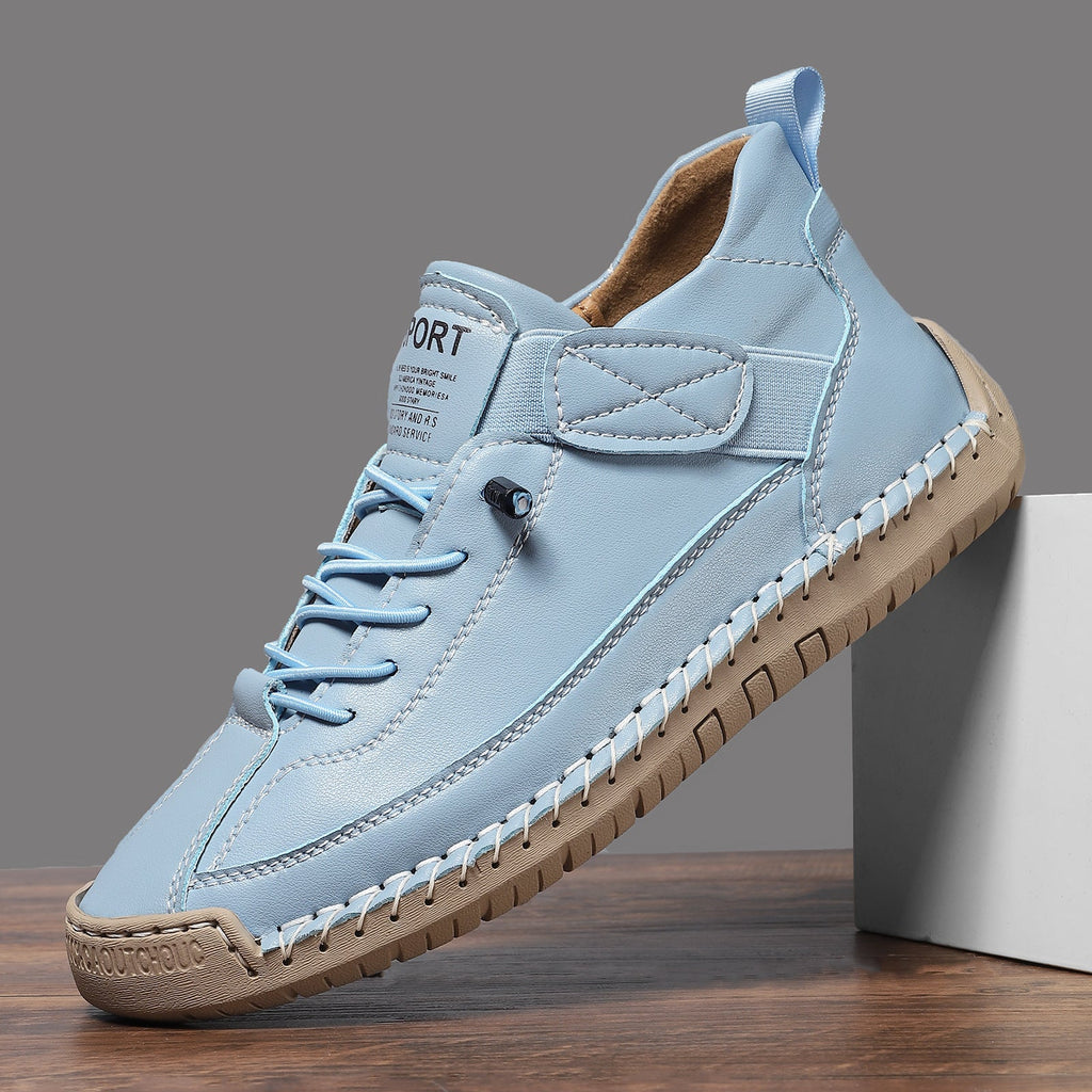 Damen Bequeme Freizeitschuhe mit elastischem Klettverschluss und atmungsaktiver Konstruktion Shopnory