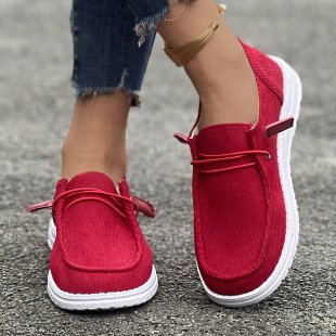 Damen Bequeme Slip-On Schuhe