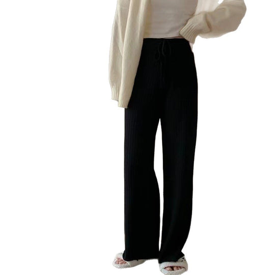 Damen Bequeme und elegante Strickhose Shop Nory