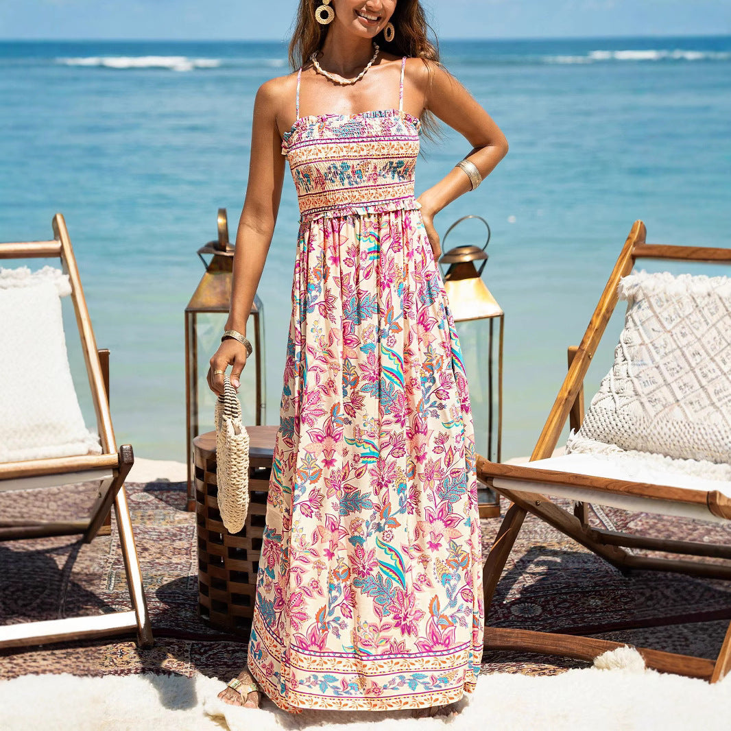 Damen Maxikleid Shopnory