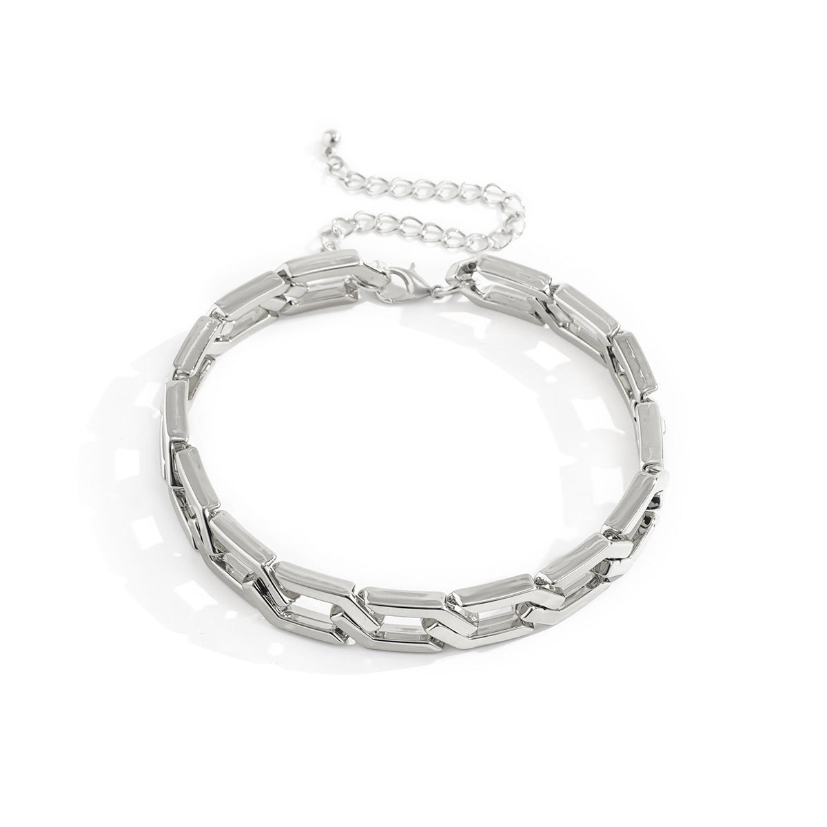 Damen modisches Kettenhalsband mit geometrischem Design Shop Nory