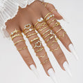 Damen Ring-Set mit verspielten Designs und funkelnden Elementen Shop Nory
