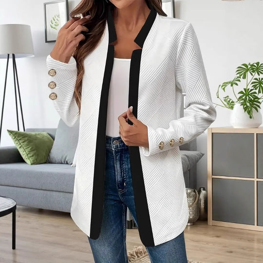 Damen Elegante und modische Blazerjacke