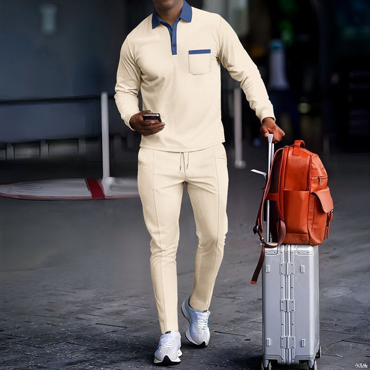Herren modisches Polyester-Trainingsanzug mit atmungsaktive Eigenschaften