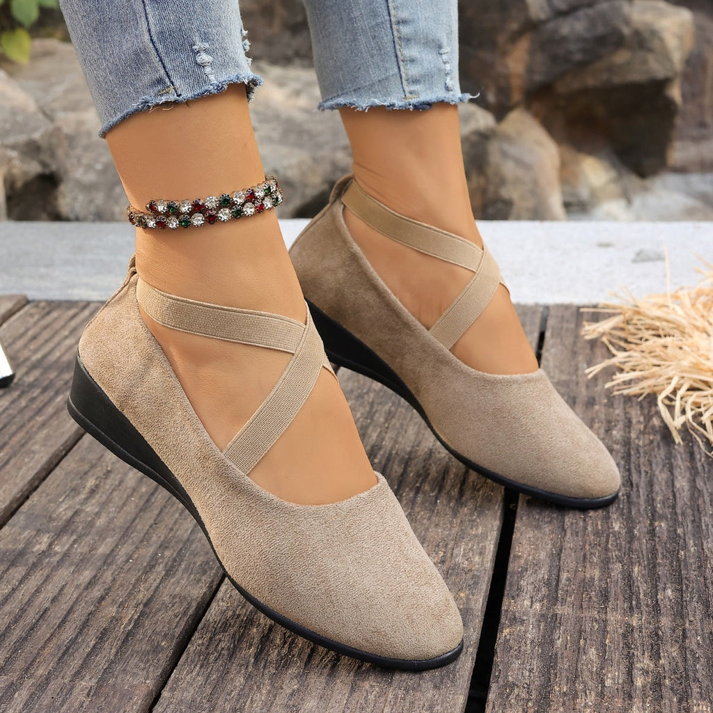 Damen Halbschuhe mit elegantem Riemendesign
