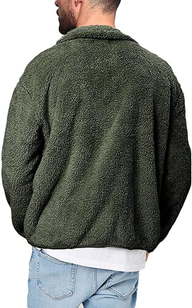 Herren Fleecejacke mit weichem Innenfutter und praktischen Taschen