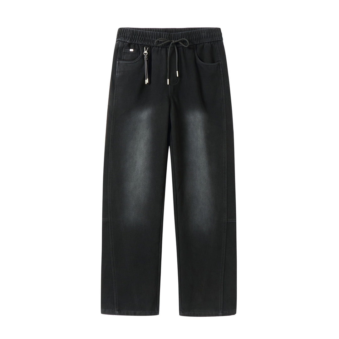 Damen Locker geschnittene Sweathose mit elastischem Bund und Kordelzug Shop Nory
