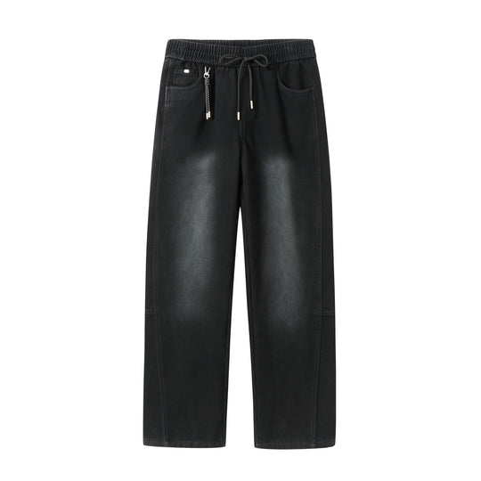 Damen Locker geschnittene Sweathose mit elastischem Bund und Kordelzug Shop Nory