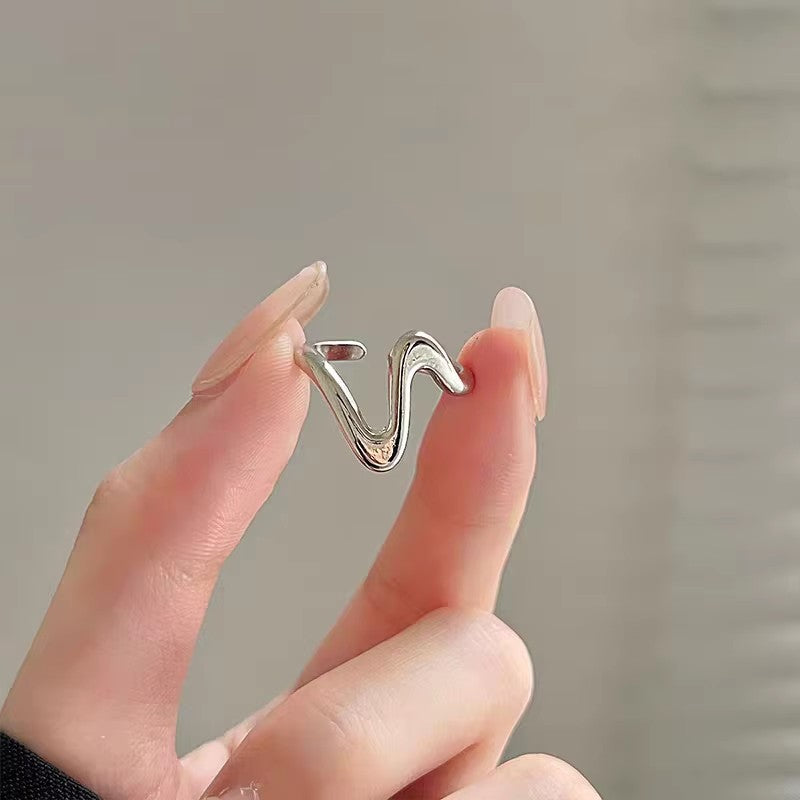 Damen Designring mit geschwungenem und modernem Stil Shop Nory