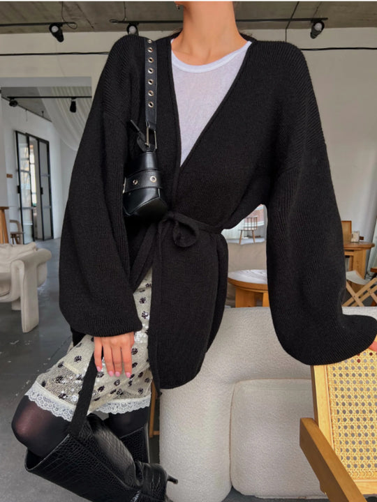 Damen Gemütlicher Oversized Strickcardigan Shop Nory