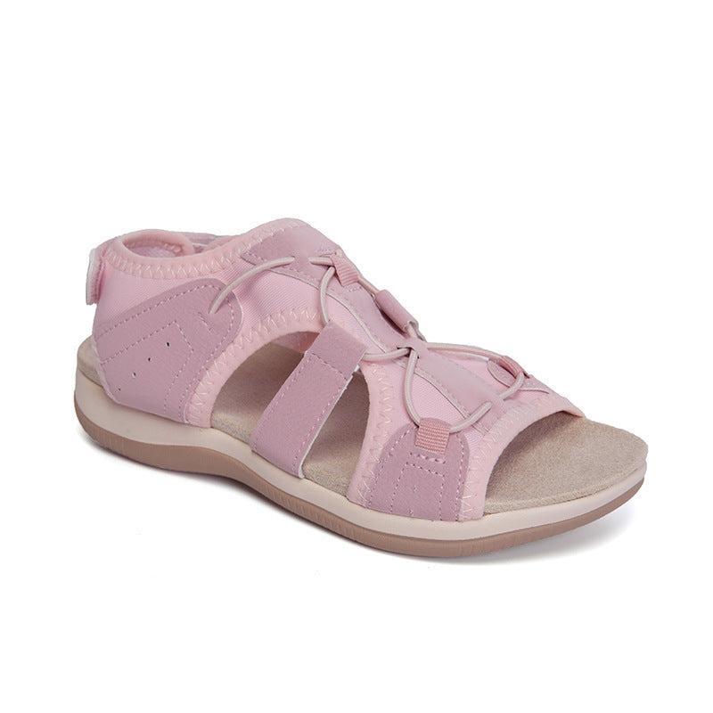 Damen Sportive Komfort-Sandalette mit gepolstertem Fußbett und Klett-Fersenriemen Shop Nory