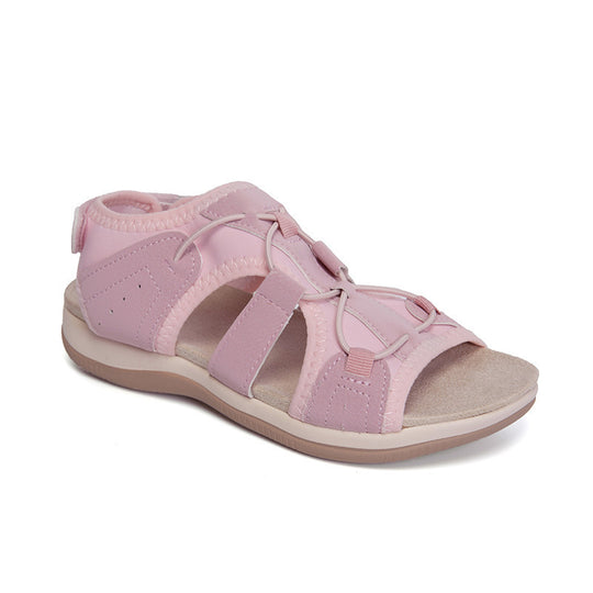 Damen Sportive Komfort-Sandalette mit gepolstertem Fußbett und Klett-Fersenriemen Shop Nory