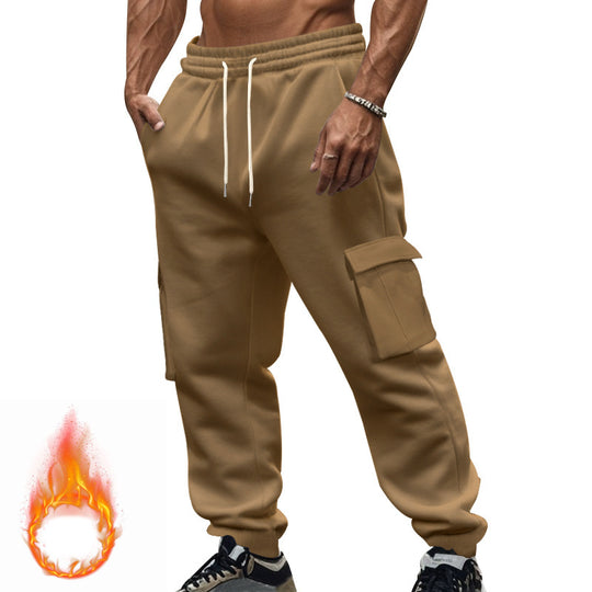 Herren nan Utility-Joggerhose mit seitlichen Klappentaschen, Kordelzugbund und konischer Passform Shop Nory