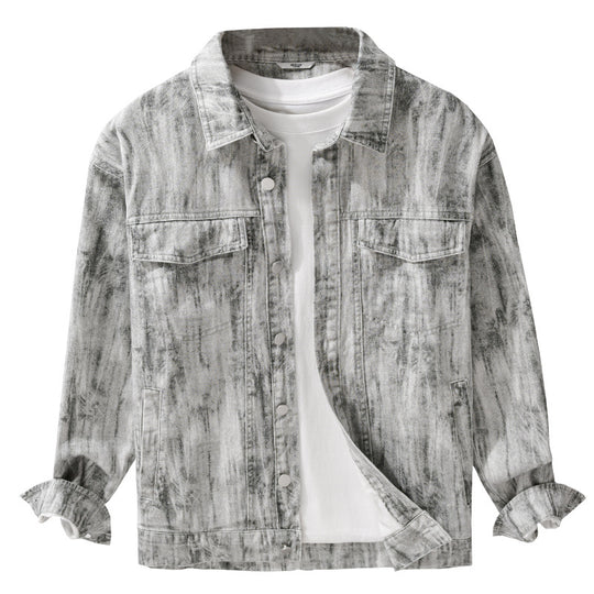 Herren Jeansjacke im Acid‑Wash Look mit Oversize‑Schnitt Shop Nory