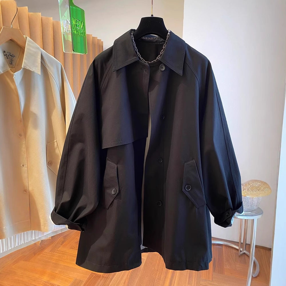Damen Modische Übergangsjacke mit weitem Schnitt Shop Nory