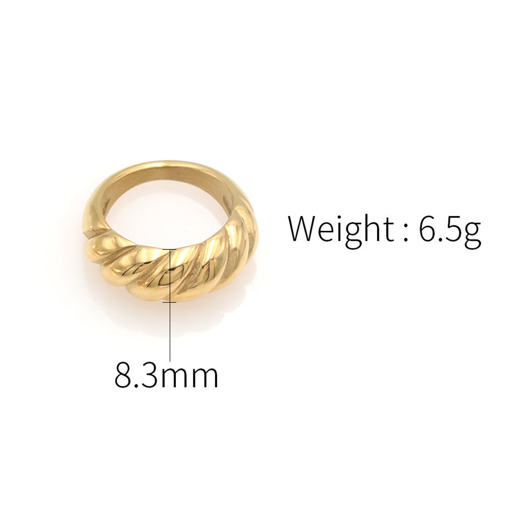 Damen Eleganter Verlobungsring mit gewundenem Design Shop Nory