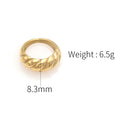 Damen Eleganter Verlobungsring mit gewundenem Design Shop Nory