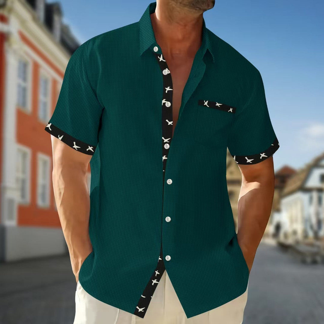 Herren Kurzarmhemd