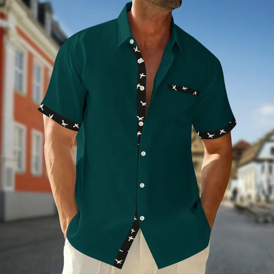Herren Kurzarmhemd