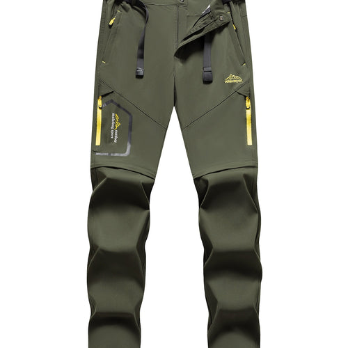 Herren Technische Softshell Zipp‑Wanderhose mit abnehmbaren Beinen und verstellbarem Gürtel Shop Nory