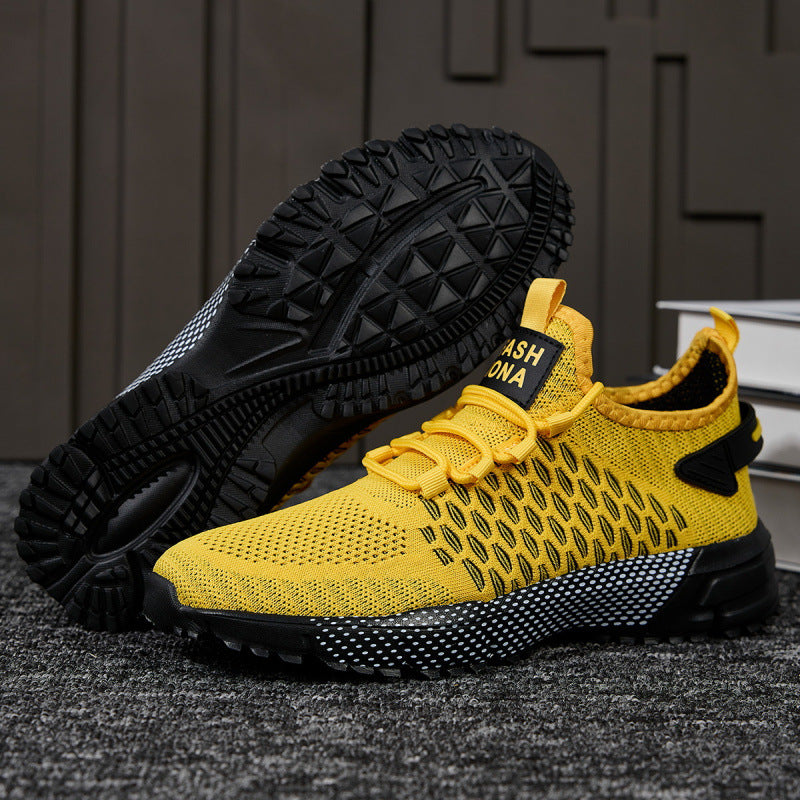 Herren Strick-Sockensneaker für Training und Trail mit robuster Profilsohle Shop Nory