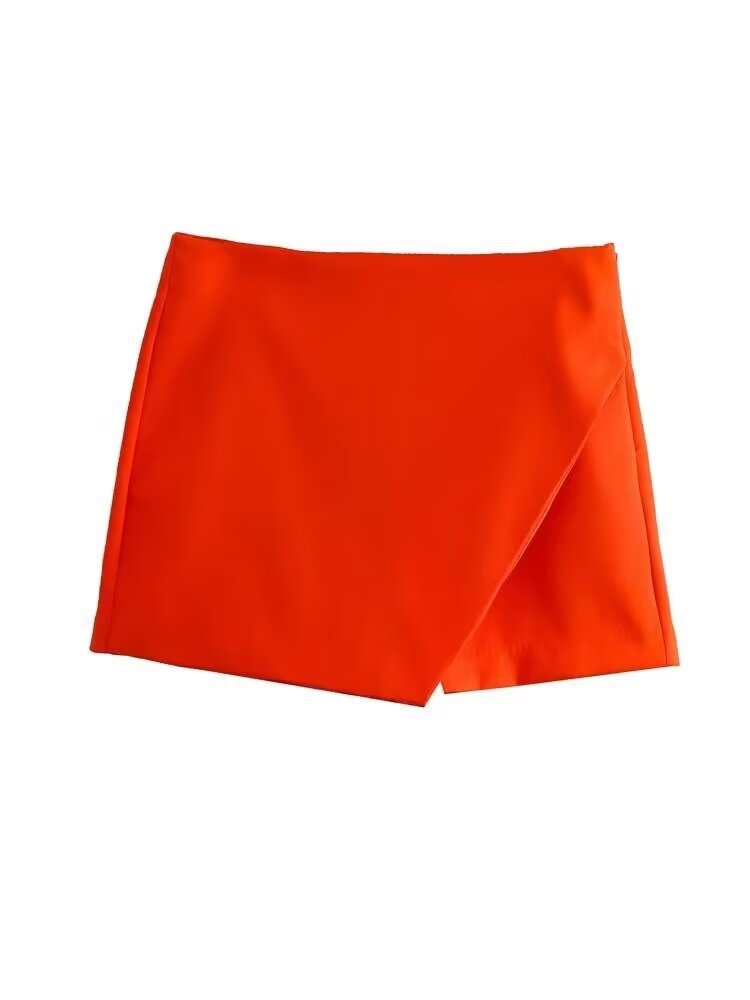 Damen modische Wickel-Shorts aus hochwertigem, elastischem Material