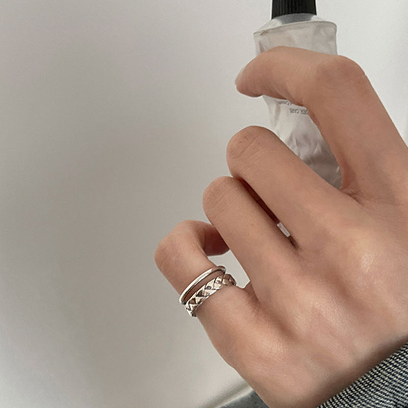 Damenring mit geflochtenem Design Shop Nory