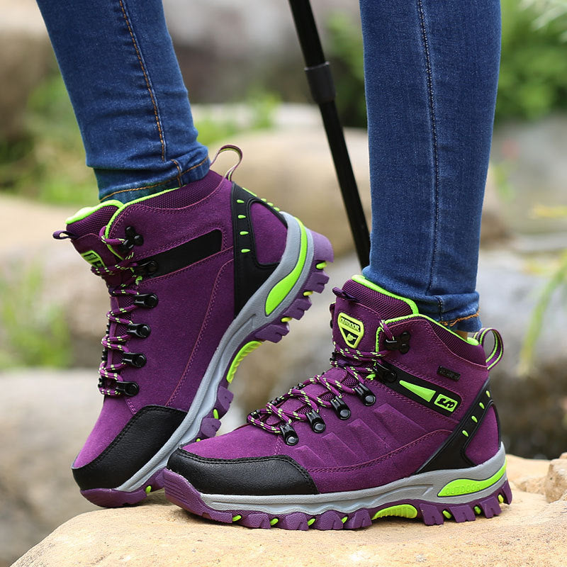 Damen Hochwertige Wanderschuhe mit wasserdichtem Obermaterial und rutschfester Sohle