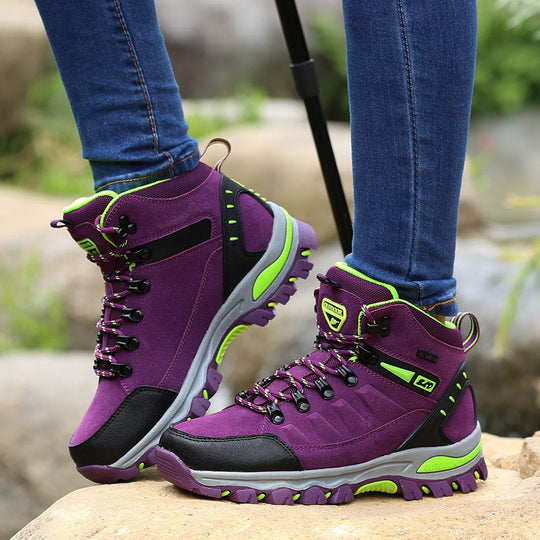Damen Hochwertige Wanderschuhe mit wasserdichtem Obermaterial und rutschfester Sohle
