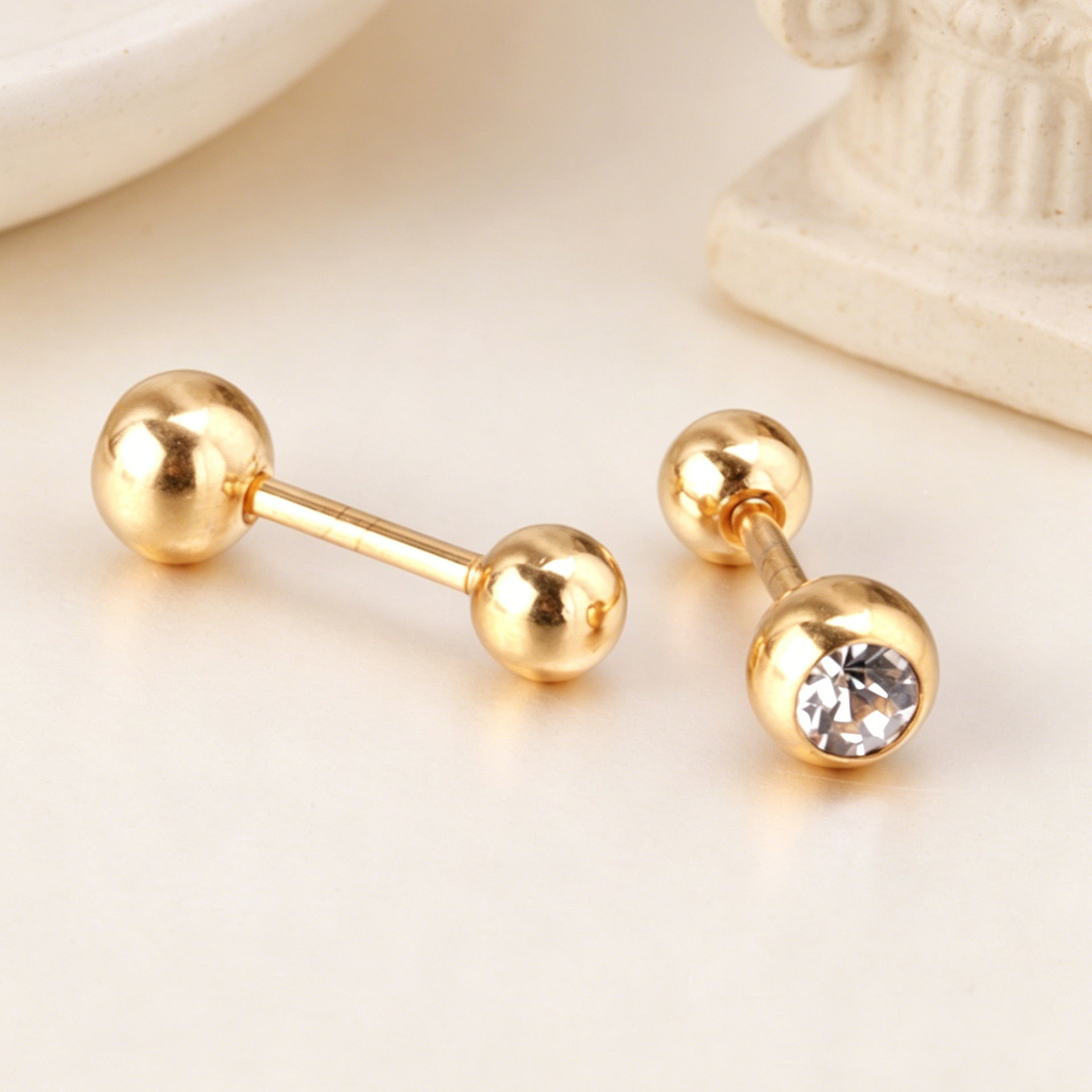 Damen Bauchnabelpiercing mit funkelndem Kristall Shop Nory