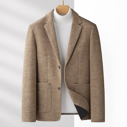 Herren Modernes Wollmisch-Sakko mit aufgesetzten Taschen Shop Nory