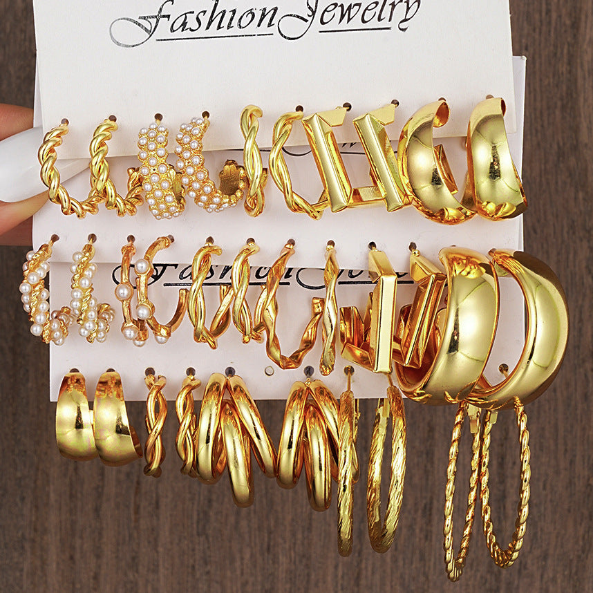 Damen Ohrring Set mit verschiedenen Designs Shop Nory
