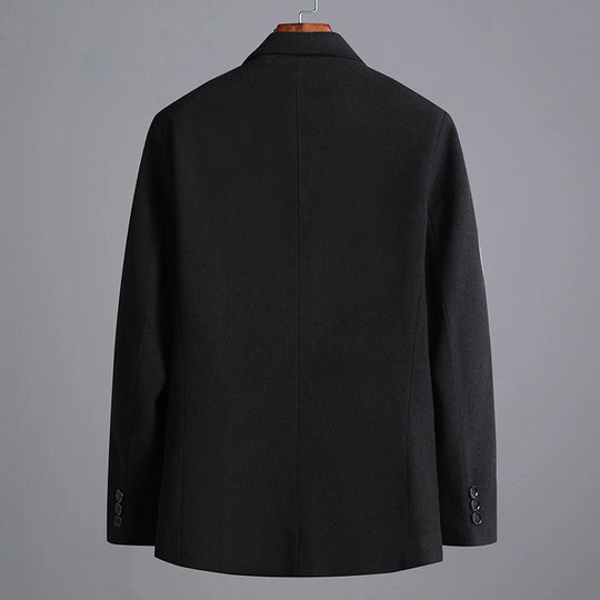 Herren Modernes Wollmix-Sakko im Slim-Fit mit Ein-Knopf und Pattentaschen Shop Nory