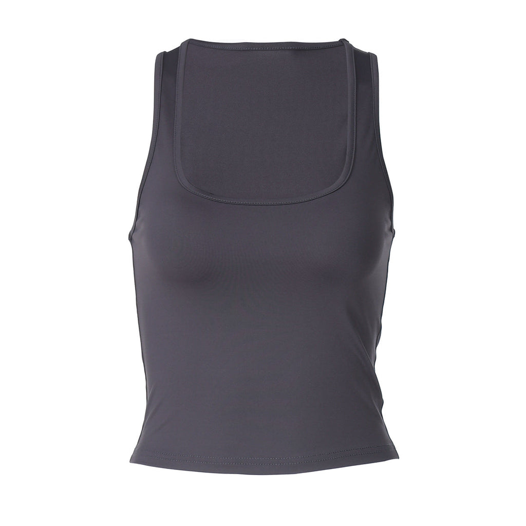 Damen Sportliches Tanktop mit breiten Trägern
