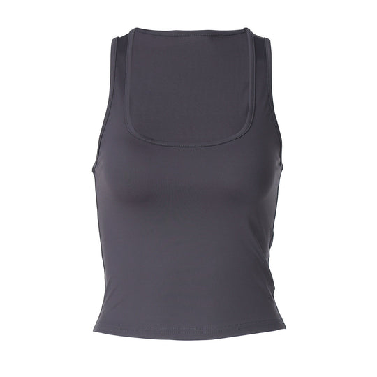 Damen Sportliches Tanktop mit breiten Trägern