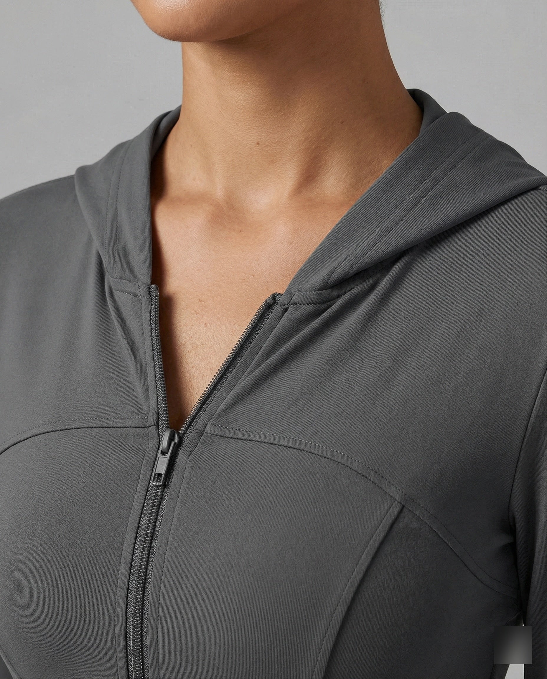 Leichte UV-Schutz Yoga Jacke Damen Slim Fit Kühlendes Material