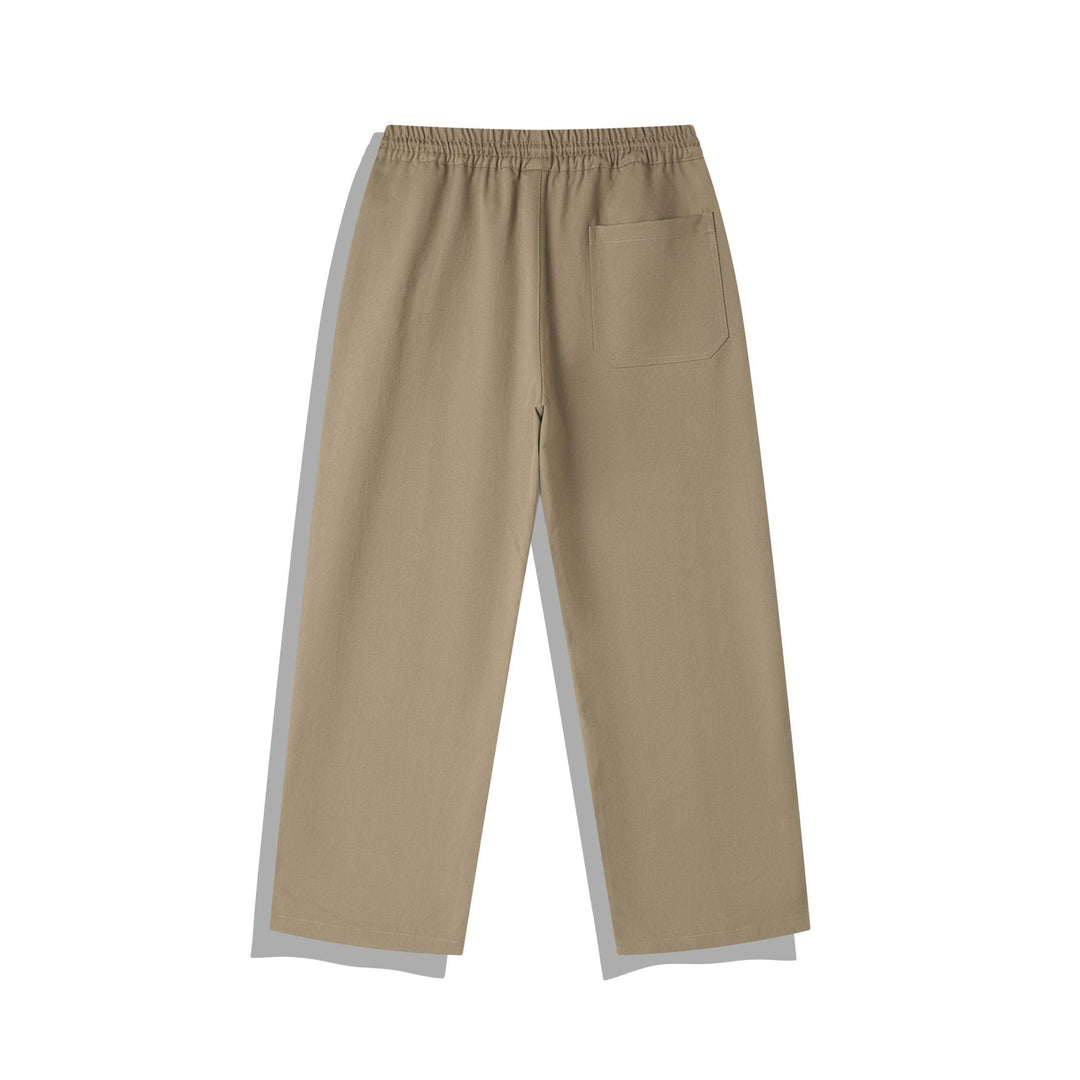 Damen Cropped-Hose im Relaxed-Fit mit Elastikbund, Tunnelzug und Ziersteppungen Shop Nory