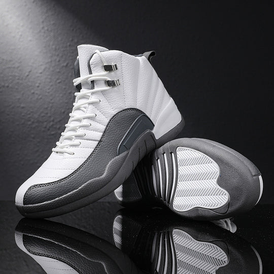 Herren Retro-inspirierte Performance-Basketballstiefel mit verstärkter Seitenwand Shopy Nory